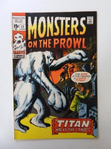 Monsters on the Prowl #11 (1971) VF- condition