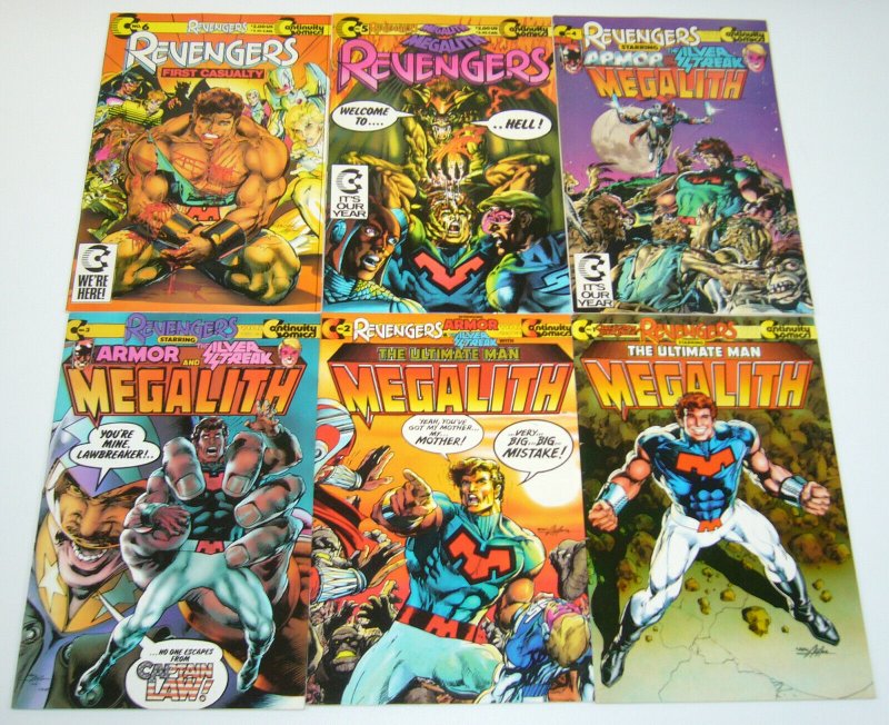 Revengers #1-6 VF/NM complete series - neal adams - continuity megalith set