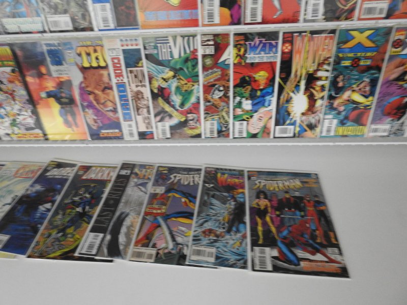 Huge Lot Comics W/ Spider-Man, Hulk, Iron man+ Avg VF+ Condition!!