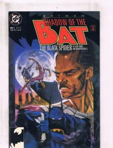 Lot of 4 Batman Shadow of the Bat DC Comic Books #4 5 6 7 TW42