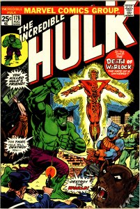 The Incredible Hulk #178 (1974) Hulk Vs Warlock