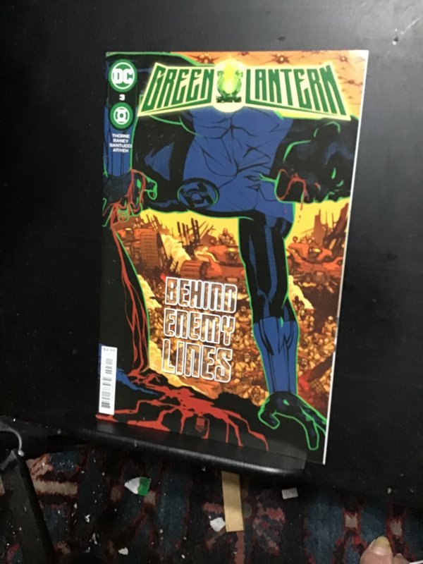 Green Lantern #3 Behind enemy lines! High-Grade! NM- Wow