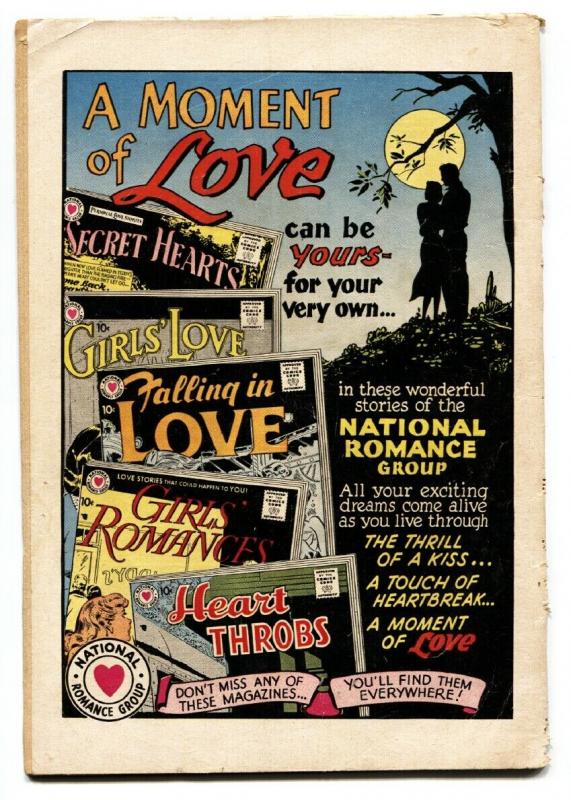 Girls' Love Stories #58 comic book 1958- DC Romance- SILVER-AGE