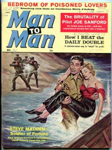 Man to Man Magazine November 1960- Joe Sanford- Steve Madden