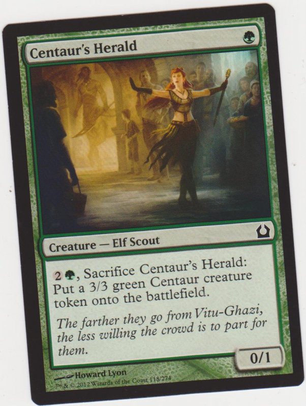 Magic the Gathering: Return to Ravnica - Centaur's Herald