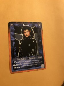 SYNTAX : RAGE Werewolf Unlimited Character Card; White Wolf TCG, Rare