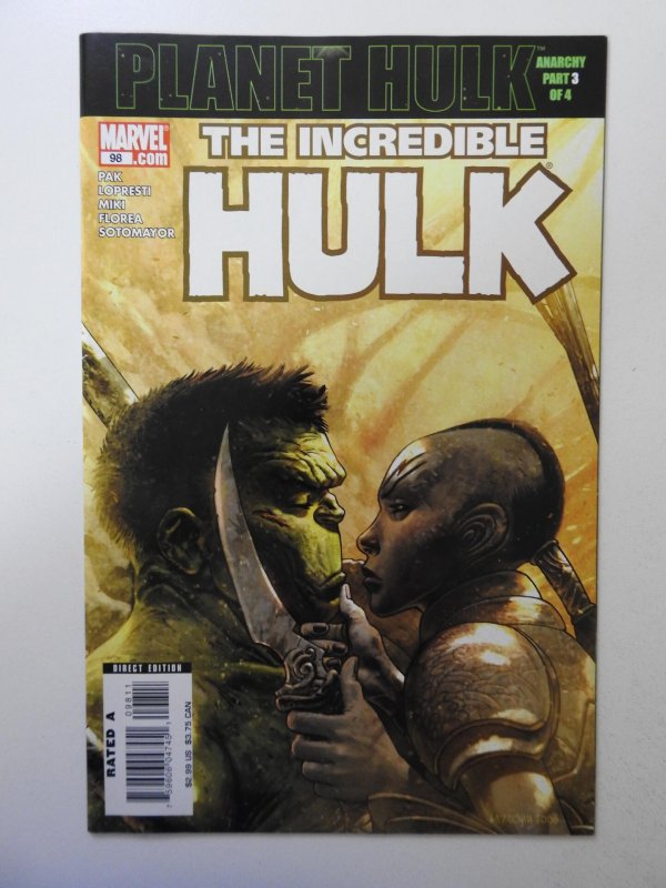 Incredible Hulk #98 Direct Edition (2006) VF Condition!