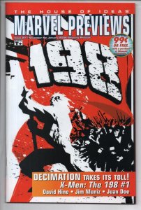 MARVEL PREVIEWS #27, NM, 2005, Marvel Zombies Wolverine X-men Undead