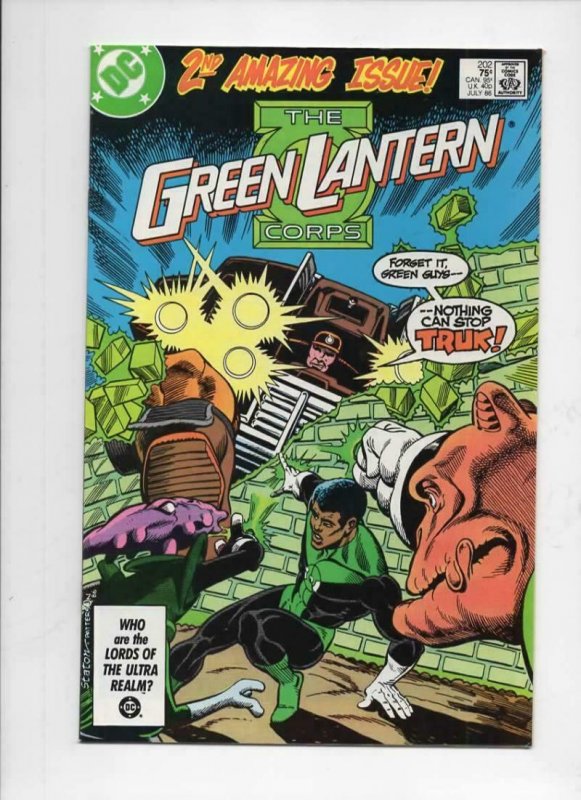 GREEN LANTERN #202, VF/NM,  Joe Staton, Corps, DC, 1960 1986 more in store