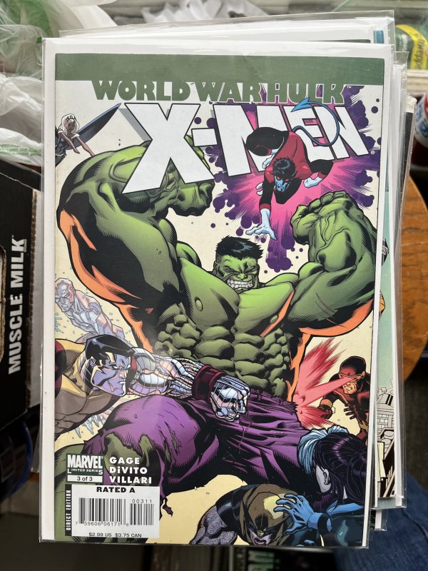 World War Hulk X Men 3 2007 Comic Books Modern Age Marvel Hipcomic 7601