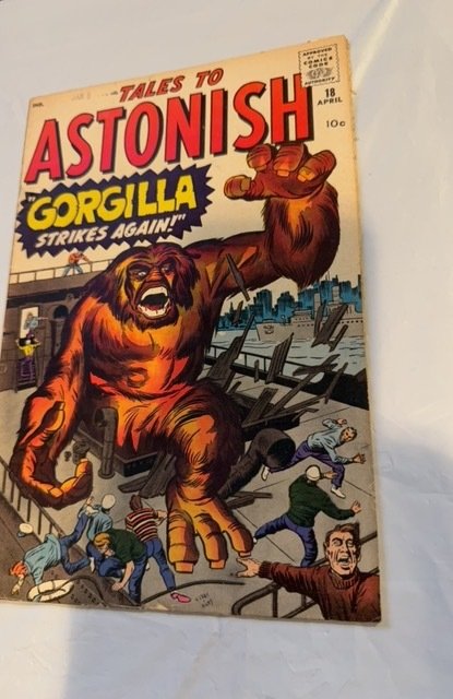 Tales to Astonish #18 (1961)Gorgilla strike again see description
