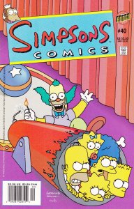 Simpsons Comics #40 (Newsstand) FN ; Bongo | Krusty the Clown