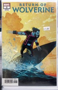 Return of Wolverine #2 Shalvey Cover (2018)