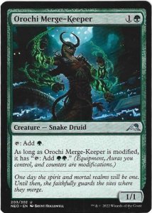 Magic the Gathering: Kamigawa: Neon Dynasty - Orochi Merge-Keeper