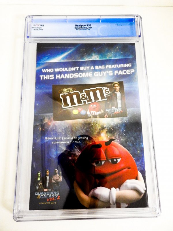 Deadpool #30 Nakayama Cover (2017) CGC 9.8!