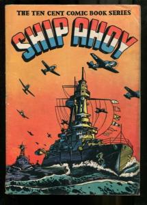 SHIP AHOY-1944-WWII BATTLE-LB COLE COVER VG
