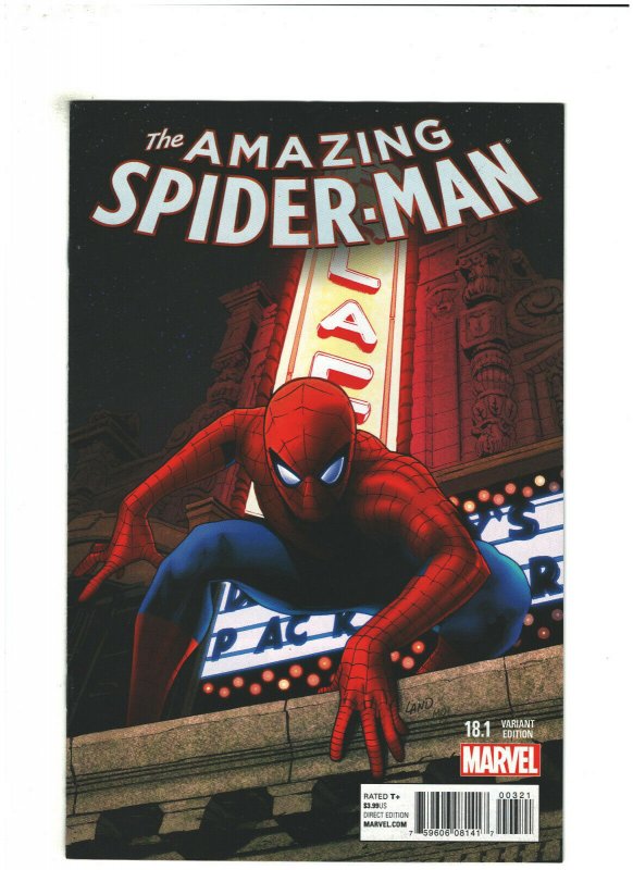 THE AMAZING SPIDER-MAN #1 Greg Land Party Variant Comic Marvel NM First Print 