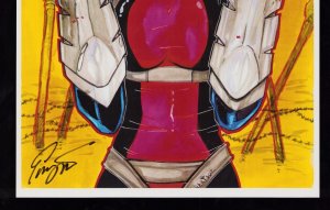 RAZOR: SCARS SKETCHCOVER ART 11 x 17 Print SIGNED w/COA