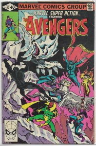 Marvel Super Action   #22 GD/VG (rep. Avengers 61) Black Knight, Doctor Strange