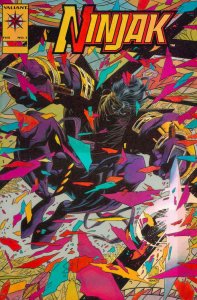 Ninjak #1 Gold Variant VF/NM ; Valiant | Joe Quesada