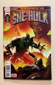 She-Hulk #159 (2018) Mariko Tamaki Story Jahnoy Lindsay Art Mike Deodato Cover