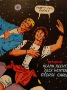 Bill & Teds Excellent Adventure DC Comic Book 1989 copper age movie adaptations