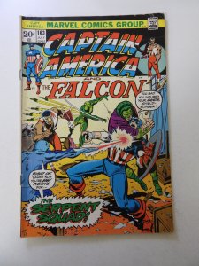 Captain America #163 (1973) VG+ condition moisture damage