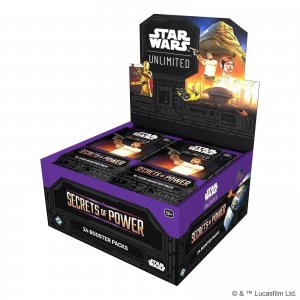 STAR WARS SECRETS OF POWER BOOSTER BOX Brand New & Sealed