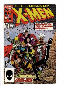 The Uncanny X-Men #219 (1987) J610