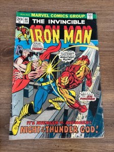 Invincible Iron Man # 66 VG/FN Marvel Comic Book Vs. Thor 17 J438