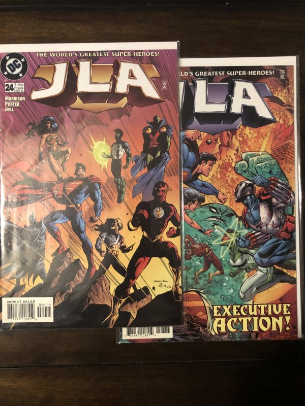 JLA 40 book collection