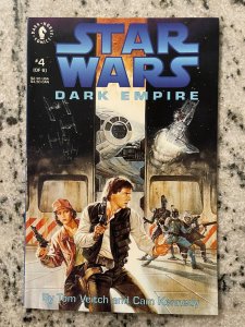 Star Wars Dark Empire # 4 NM Dark Horse Comic Book 1st Print Jedi Skywalker J599
