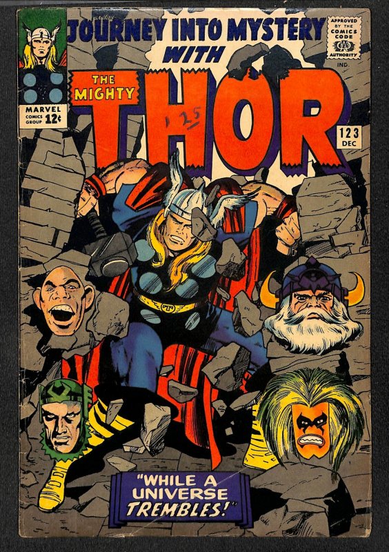 Journey Into Mystery #123 VG 4.0 Marvel Comics Thor