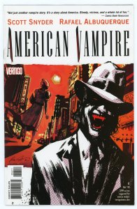 American Vampire #6 Scott Snyder Vertigo NM
