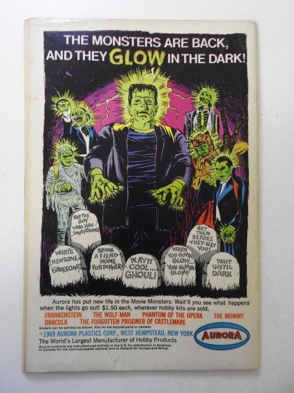 The Unexpected #115 (1969) VG- Condition 1 1/2 in tear bc