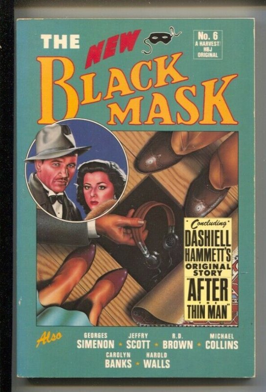 Black Mask Quarterly #6 1986-Hardboiled pulp thrills & mystery--Georges  Sime...