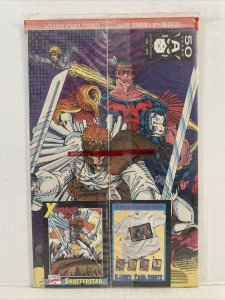 X-force #1 poly bagged Shatterstar card