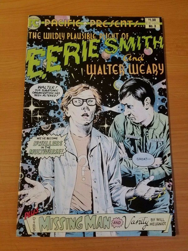 Eerie Smith and Walter Weary #3 ~ NEAR MINT NM ~ 1984 Pacific Comics