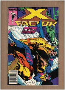 X-Factor #34 Newsstand Marvel Comics 1988 ARCHANGEL VF/NM 9.0
