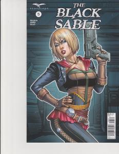 The Black Sable #5 Cover C Zenescope Comic GFT NM Santacruz