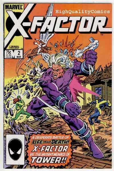 X-FACTOR #2, NM-, Bob Layton, Beast, Marvel Girl, Cyclops, 1986, more in store