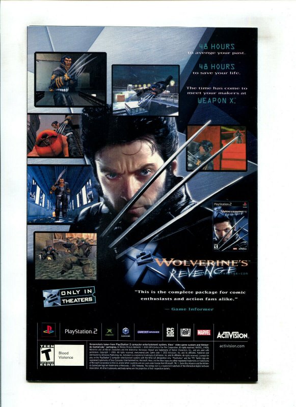 WOLVERINE #3 - SIGNED BY COVER ARTIST ESAD RIBIC (VF/NM) 2003