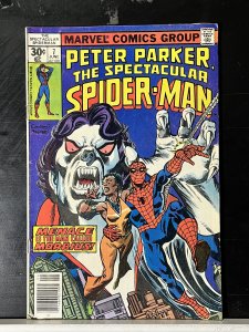 Lot of 3 The Spectacular Spider-Man #6, 7, & 38 Regular Edition (1977)