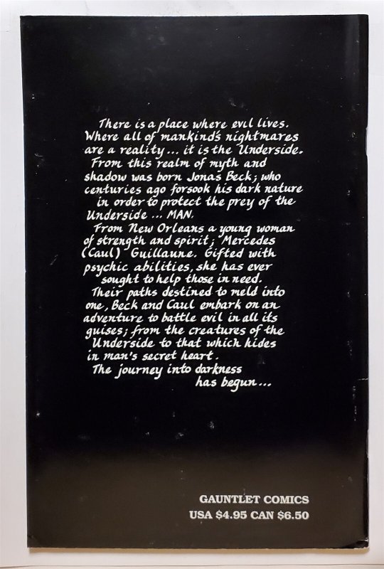 Beck & Caul Investigations Annual #1 (May 1995, Gauntlet) FN