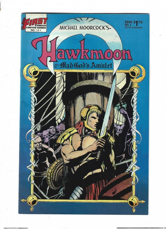 Hawkmoon: The Mad God's Amulet #1 through 4(1987) Complete Set