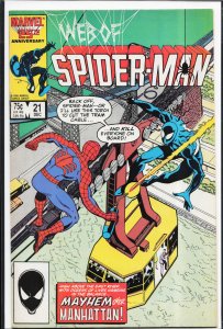 Web of Spider-Man #21 (1986) Spider-Man