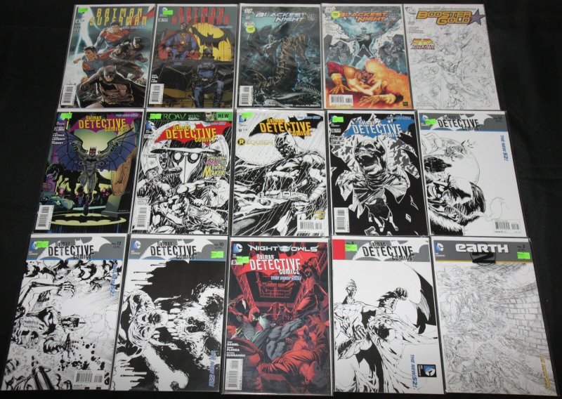 Modern DC SUPERHERO VARIANTS 190 Comic lot Batman Superman most VF/NM or better