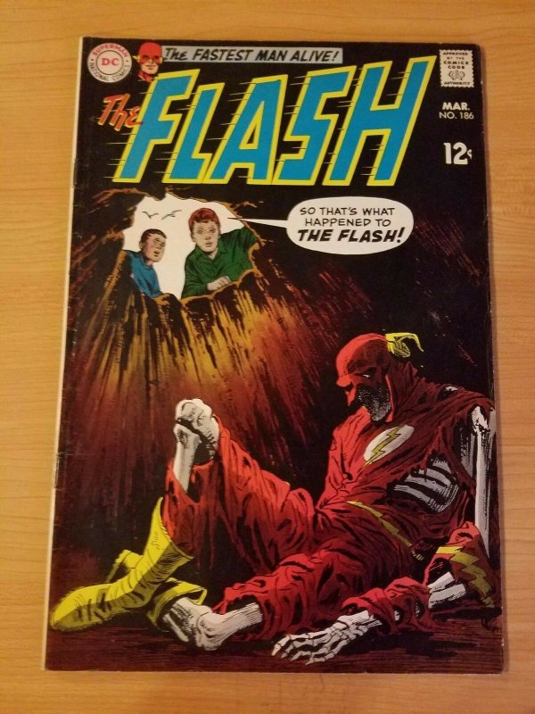 The Flash #186 ~ VERY FINE VF ~ (1969, DC Comics)