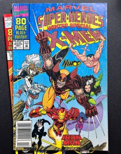 Marvel Super-Heroes #8 & 7 (1991) [Lot of 2bks] - 1st App Squirrel Girl - FN