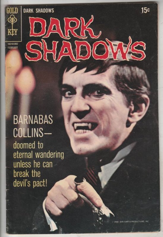 Dark Shadows #4 (Feb-70) VF/NM High-Grade Barnabus Collins